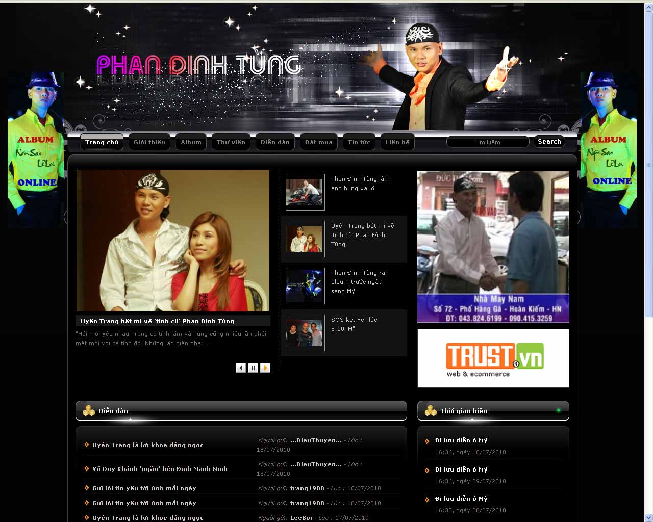 thiết kế website cá nhân