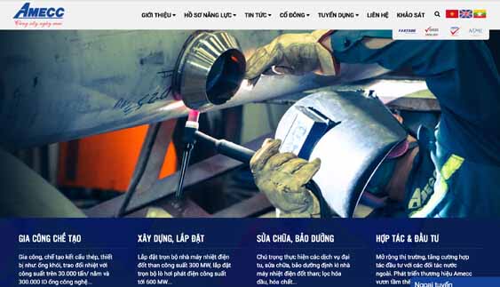 thiết kế website giới thiệu công ty