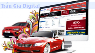 thiết kế website ngành ô tô
