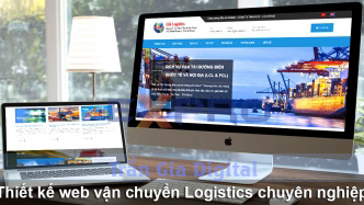 thiết kế website vận chuyển